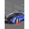 1/32 Pagani Huayra Суперкар Литые и Игрушечные Транспортные Средства Металлическая Модель Автомобиля Амортизатор Звук Свет Коллекция Автомобильные Игрушки Подарок