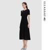ELLASSAY Women's Hollow Knit Midi Dress