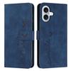 For iPhone 16 Case PU Leather Skin Touch Feeling Wallet Phone Cover