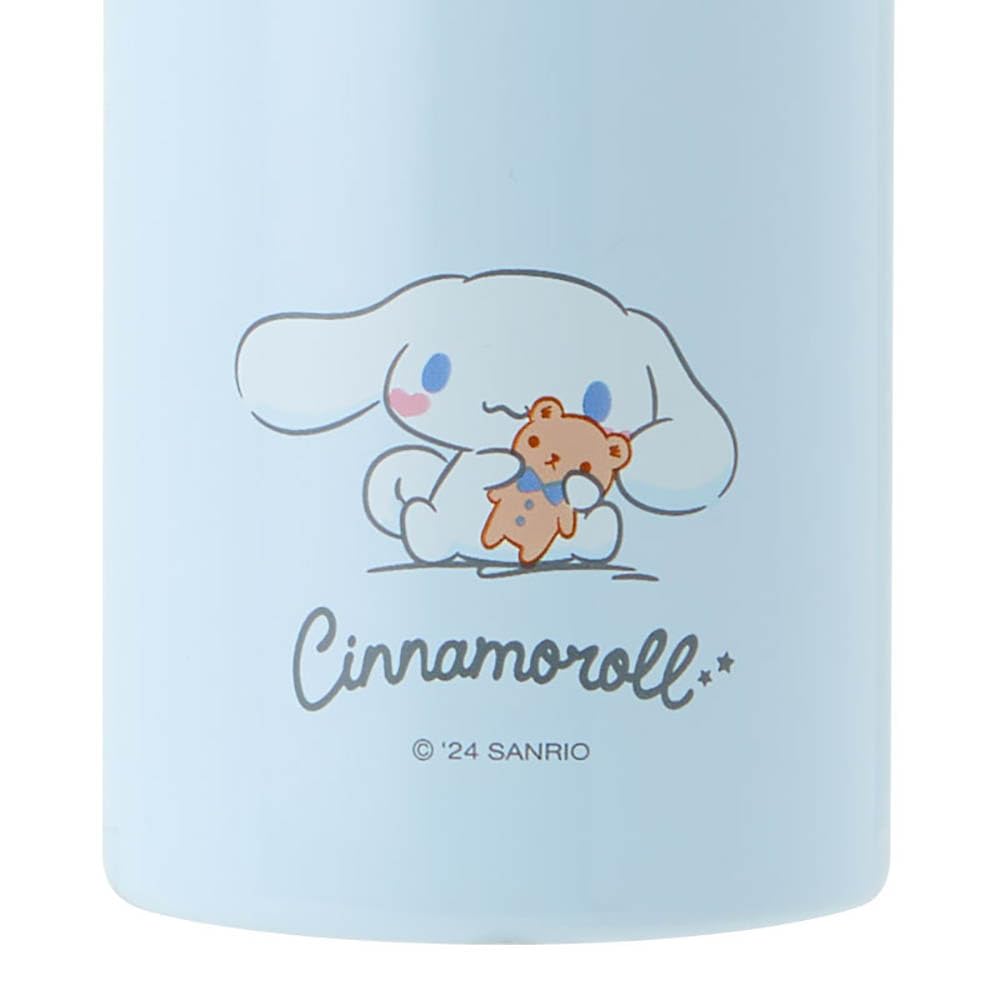 Sanrio Stainless Steel 389170 One-Touch Bottle, Cinnamoroll, 370ml,