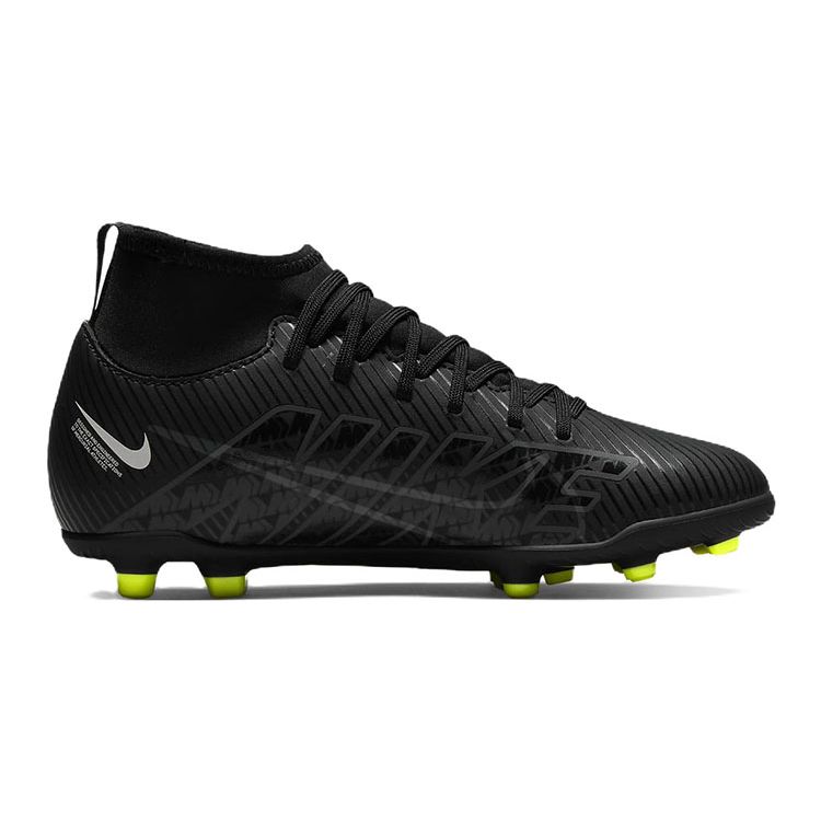 Nike Mercurial Superfly 9 Club FG MG GS Shadow Pack Детские кроссовки Черный Саммит-Белый Вольт DJ5959-001