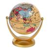 Ideamall Compact Mini Globe, Stylish Interior Design for Elementary School Students, Studying, Model, Antique Style (Beige)