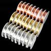 1Roll DIY Beading Wire Gold Silver Cord String Durable Brass Copper Wire  Jewelry Making
