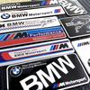 ljqvz9 Car Styling Emblem Aluminum Alloy Car Fender Trunk Badge Stickers For Bmw M E90 E60 F30 F10 E39 E36 F20 G30 G20 E87 E92 E91.