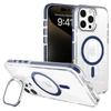 J2 Series For iPhone 16 Pro Case Compatible with MagSafe TPU+PC Clear Phone Cover Built-In Kickstand