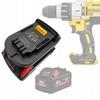 Adapter Do Akumulatora Milwaukee 18V Do Dewalt 18V – Kompatybilność Z Narzędziami Dewalt 18V | Solidna Konstrukcja | Łatwy Montaż