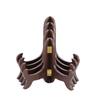 High End Book Home Decor Photo Wooden Bracket Plate Holder Picture Frame Holder Display Stand