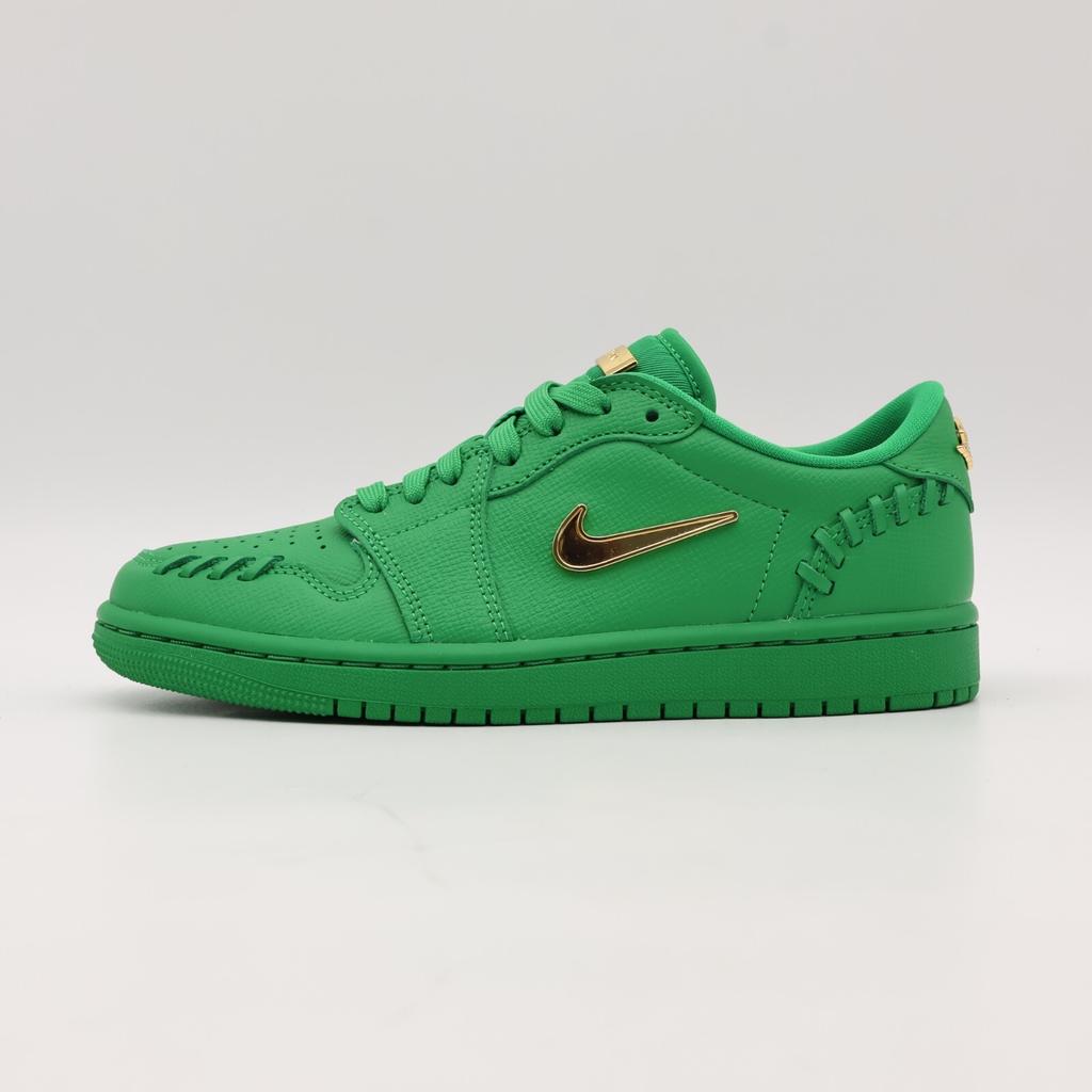 FN5032-300 Nike Air Jordan 1 Low MM Lucky Green Metallic Gold (Женский)
