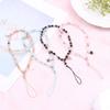 Cord Gifts Anti-Lost Rope Five-pointed Star Pendant Phone Chains Beads Chain Mobile Phone Strap