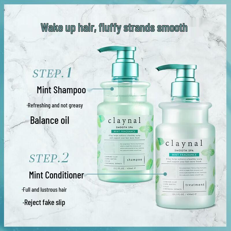CLAYNAL Amino Acid Oil Control Mint Shampoo