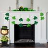 St. Patrick's Day Banner Wooden Bead Wreath Suitable For St. Patrick's Day Decorative Hanging
