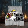 Cowboy Horseback Luke Blanket Flannel Throw for Sofa, Travel, Camping, Livingroom, Office, Chair and Bed Soft and Warm Holiday gifts