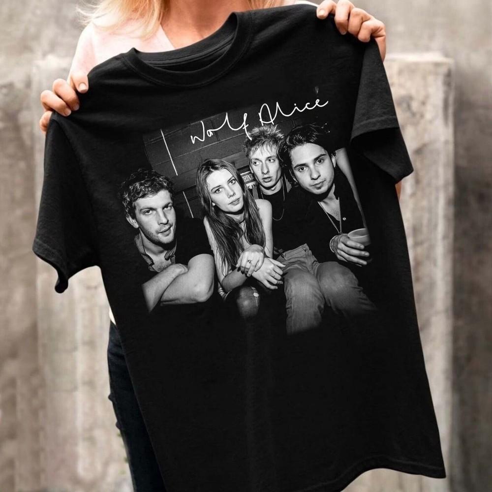 Новая футболка Wolf Alice Spotify Sessions Подарок для фанатов Черная S235XL T-Shirt HRN653 Унисекс Футболка