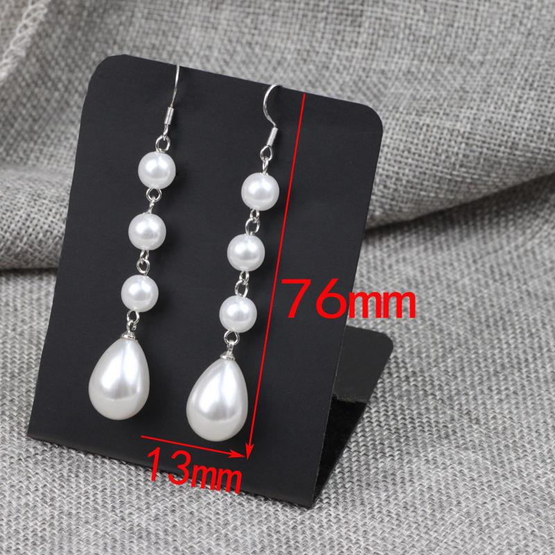 S925 Tremella Hook Gypsy Pearl Pendant Earrings Feminine Long Temperament Korean Earrings Internet celebrity Versatile Earrings