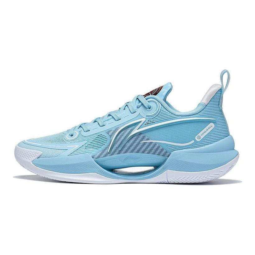 Li Ning Super Light V2 Амортизация Скользкая Устойчивость к истиранию Дышащая Поддержка Упругость Низкие Баскетбольные кроссовки ABAT029-8
