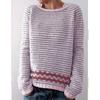 Women's Fashion Casual Fall Winter Long Sleeve O-Neck Sweaters
