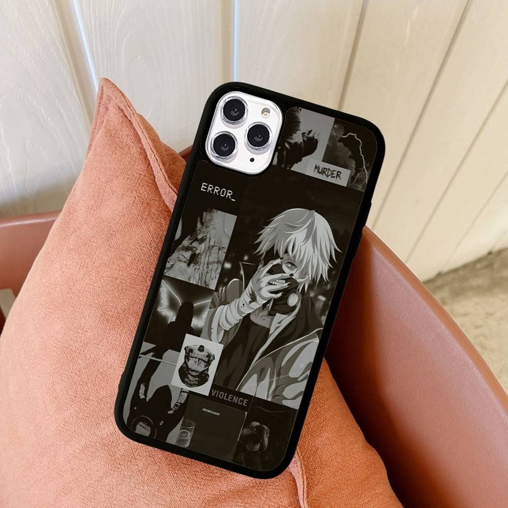 Чехол для телефона Manga T-Tokyo Ghoul Классическое аниме PC+TPU Для IPhone 11 12 13 14 15 16 17 Plus Pro Max