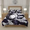 T-Tanjiro K-Kamado D-Demon S-Slayer Anime 3 Piece Bedding Set Duvet Cover Polyester Kids Room Gift Fits US UK EU AU DE Beds, Single Double Queen King