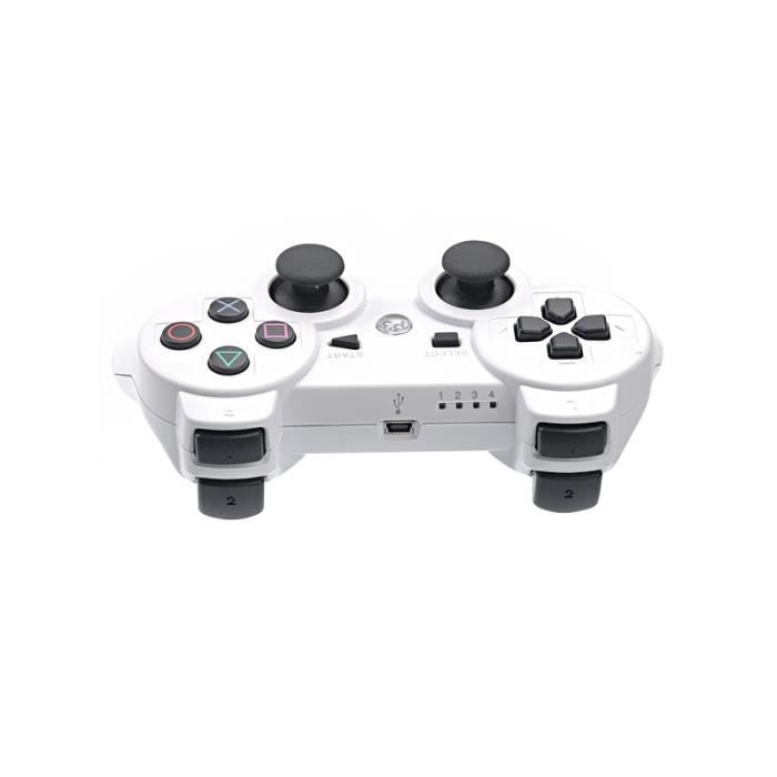 Беспроводной Bluetooth-контроллер Dual Shock для Sony PS3 (блан)