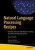 Книга Natural Language Processing Recipes : Unlocking Text Data with Machine Learning and Deep Learning Using Python