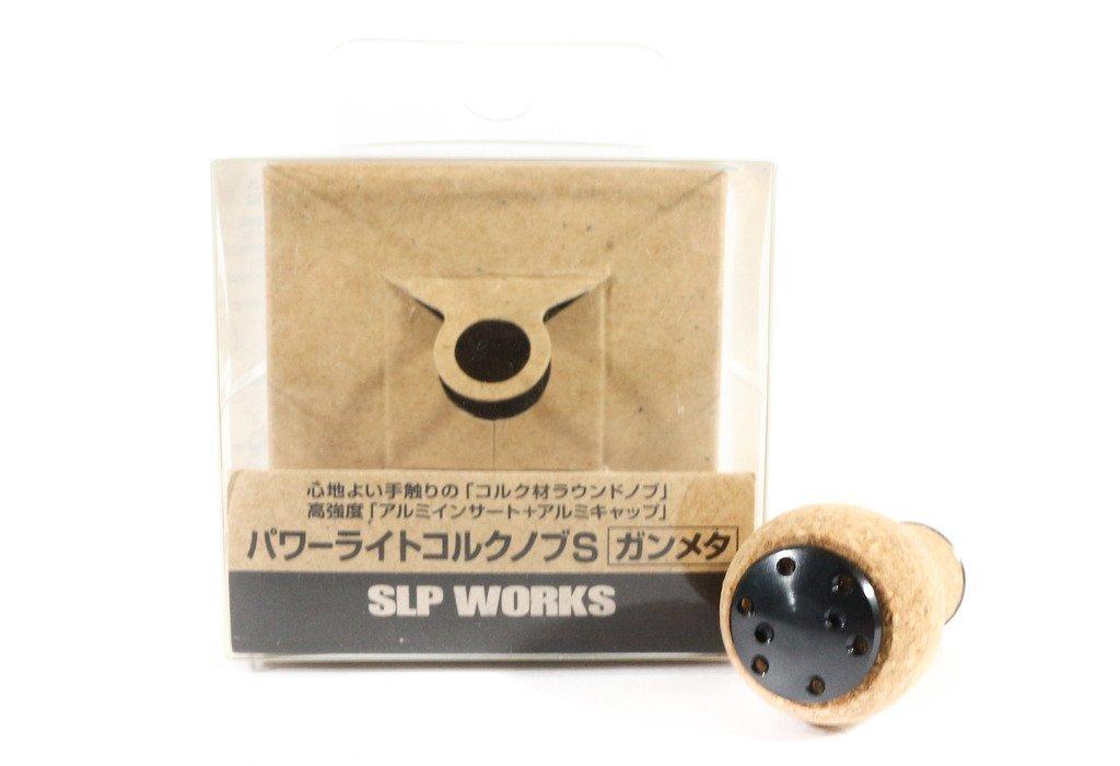 SLPWORKS Daiwa SLP WORKS Рукоятка Кноб SLPW Power Light Cork S Спиннинговая Безынерционная Двухосевая Металл оружейный 043335 Катушка