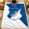 Flannel BlanketTSG Hoffenheim FC Warm Soft Throw Blanket for Indoor Sofa Bed Living Room Use