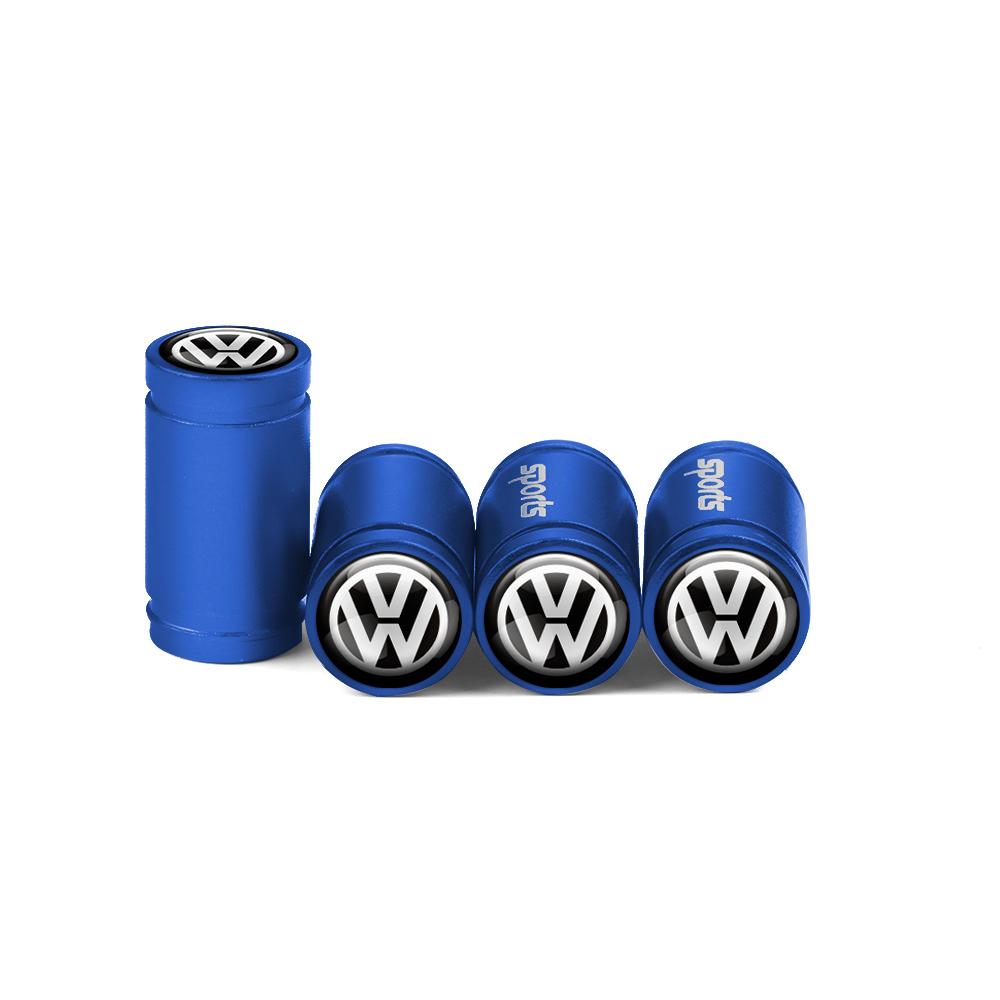 Cup Holders Badge Car Wheel Valve Caps Tire Dust Cover 3D Metal Auto Valve For Volkswagen VW Jetta MK4 TSI Rline TDI MK7 Golf6 7