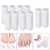 10 Pack Toe Caps Sleeve Protectors with Gel , Corn, Callus and Blister Development Between Toes