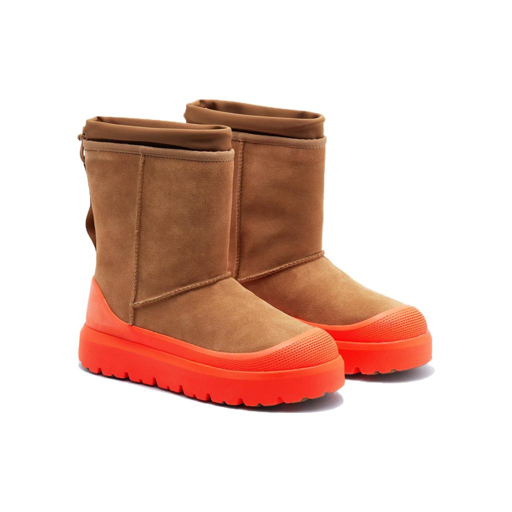 UGG Классические короткие мужские ботинки с круглым носком, коричневые 1143992-CTON