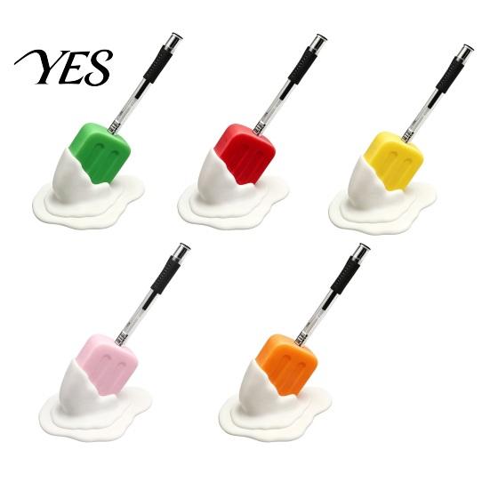Decorative Study Accessory Cute Melting Popsicle Pen Holder, Unique Stationery Organizer, Office Supply Container Durable PLA for And School Supplies