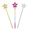 Golden Silver Princess Sticks Role-playing Star Wand Cosplay Props Fairy Wand  Girls Costume