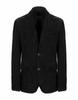 Elegant Black Leather Blazer Men Pure Suede Coat Handmade Formal Fashion Work