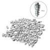 100Pcs Tire Studs Snow Spikes Bike Screw Tire Spikes Winter Anti-ice Supplies