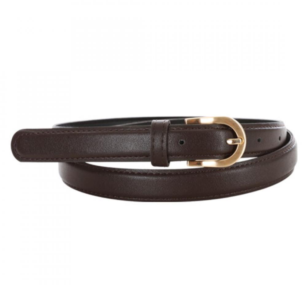 Shop Women Wave Shine Gold Volume Belt Brown Tu Wbt 0750