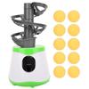Portable ABS Table Tennis Trainer Ping Pong Ball Automatic Launcher Training Machine Children