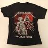 Metallica And Justice For All Графическая Футболка с Логотипом Группы Рок Мерч S-4XL Унисекс