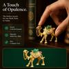 Crystal Rhinestone Animal-themed Jewelry Box Zinc Alloy Decorative Trinket Box  Dresser Decor