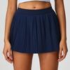 Стиль Женская теннисная юбка с высокой талией Speed Fake Two-piece Юбка, закрывающая бедра, Спортивная повседневная юбка Одежда для тенниса