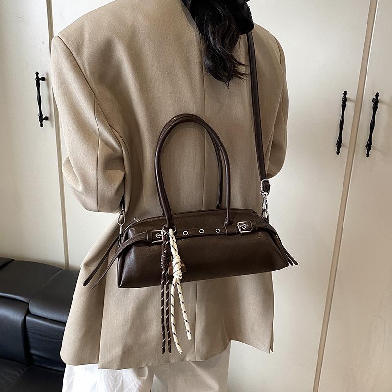 Fashion Retro Commuter Bag Women's Bag 2025 New Fashion Popular Underarm Shoulder Bag Portable Pillow Bag