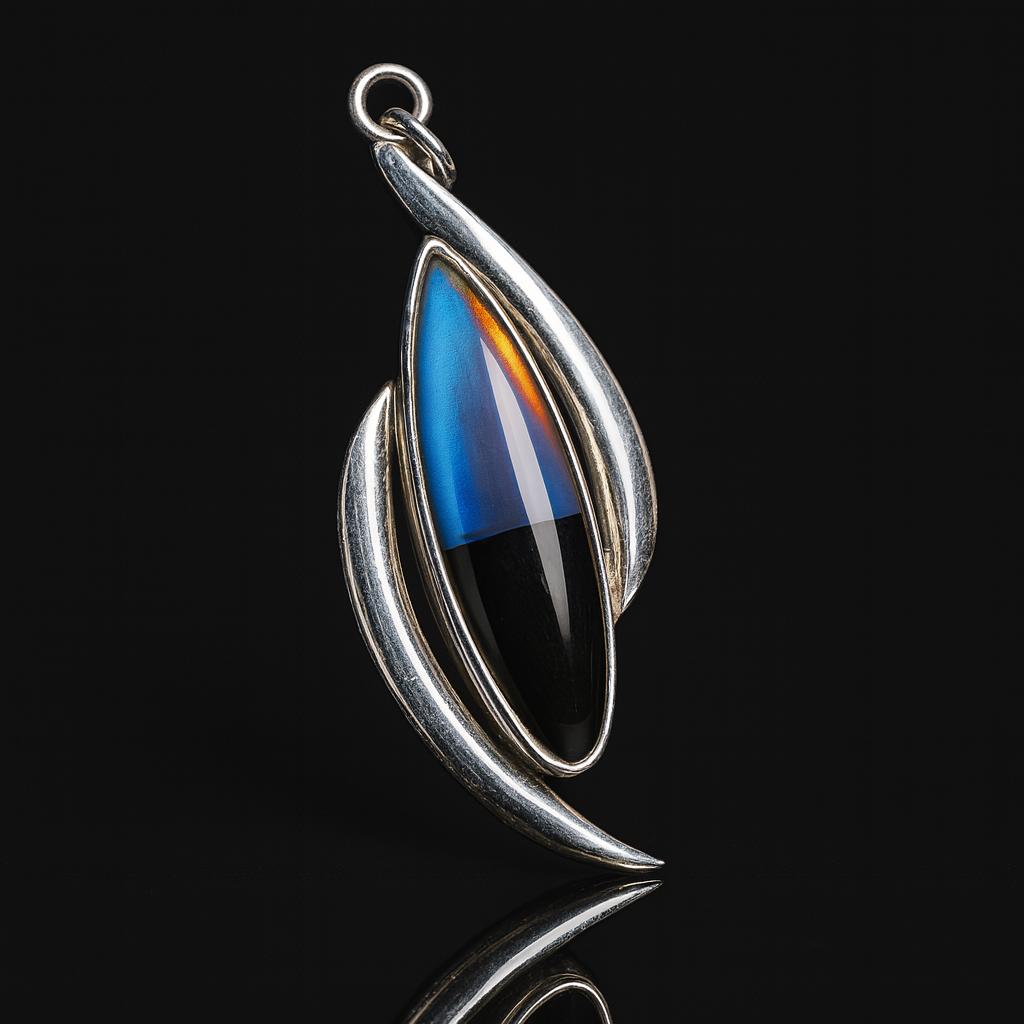 Brazilian 24 Ct Natural Opal 925 Sterling Silver Pendant For Women