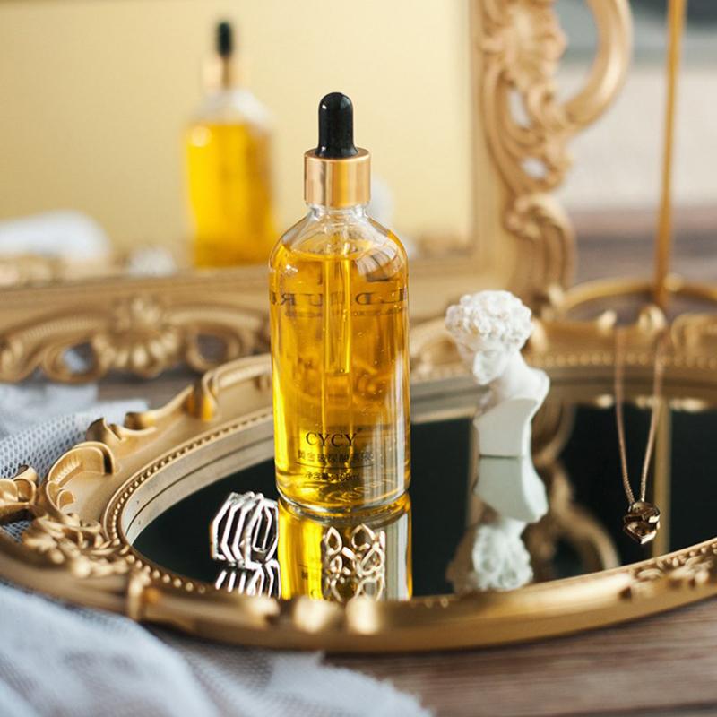 Винтажное зеркало для макияжа в золотой раме, декоративное настенное зеркало, маленькое скандинавское ретро-зеркало для макияжа, свадебный подарок