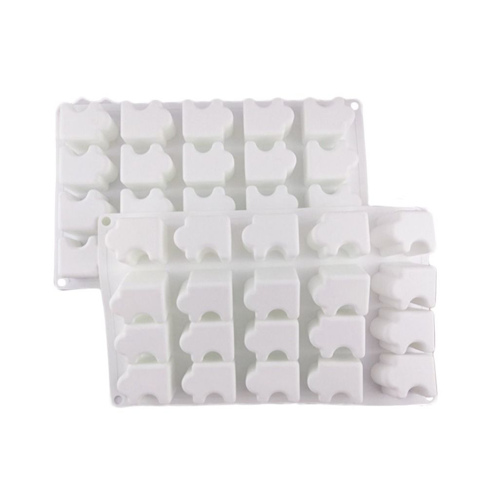 Форма для выпечки с 20 отверстиями, 3D-форма для торта, форма для мусса, головоломка для изготовления свечей, кухня