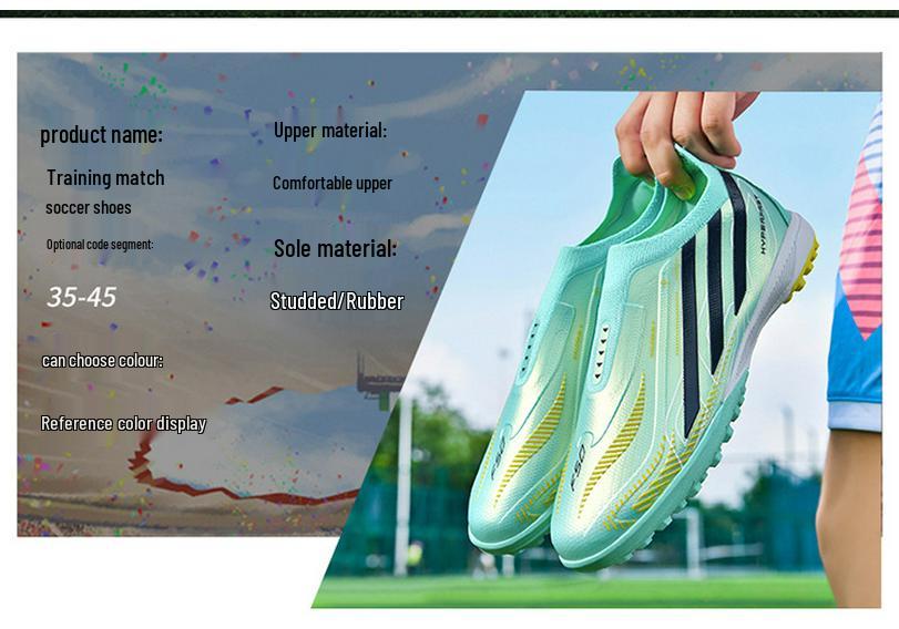 Мужские футбольные бутсы F50 World Cup FG Light Feather - Без шнурков, дышащие тренировочные бутсы для натуральной травы
