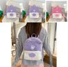 Fashionable Cartoon Carebears Plush Backpack For Women And Teens