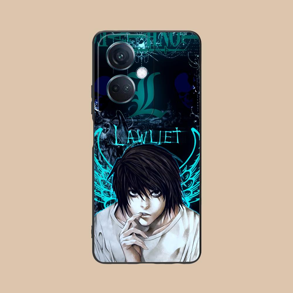 Чехол для мобильного телефона Death Note L Lawliet для OPPO Reno 14 13 12 11 10 9 8 7 6 5 F T Pro 5G Цветной Печатный Чехол Красивый Роскошный