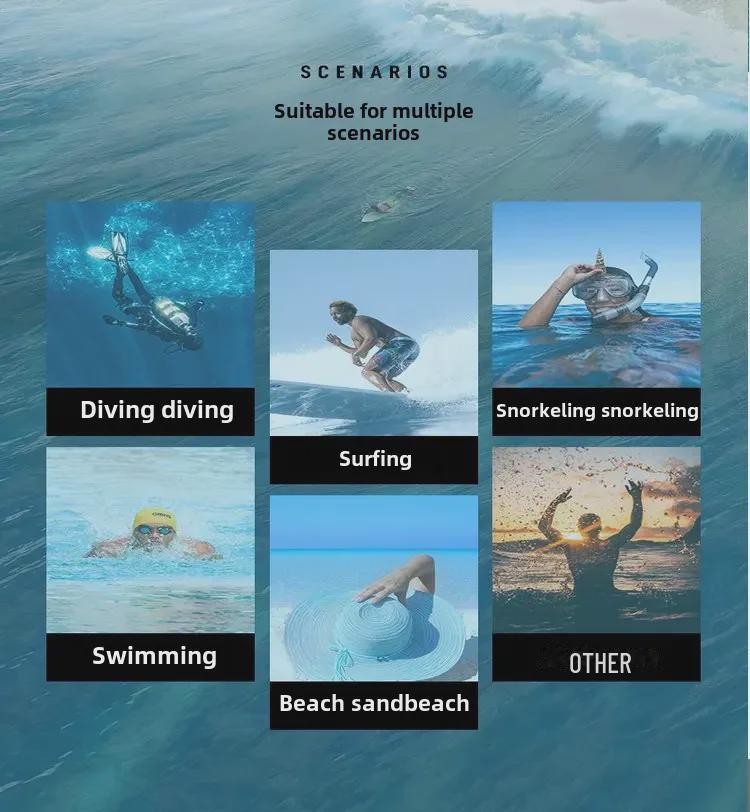 Унисекс-гидрокостюм толщиной 3 мм с солнцезащитным экраном — водонепроницаемый, защита от медуз, для сноркелинга, серфинга, фридайвинга.