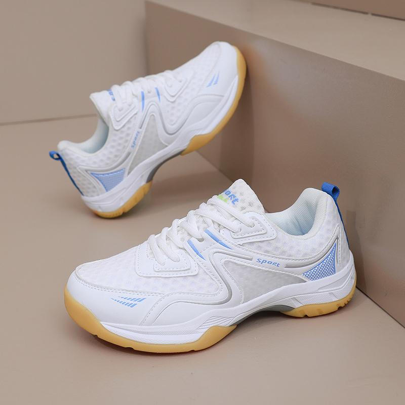 Дышащие мужские кроссовки для бадминтона Легкие кроссовки для тенниса Профессиональные тренировочные кроссовки Пара Противоскользящие волейбольные спортивные туфли