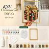 Creative Christmas Gift for Family DIY Faux Crystal Beaded Painting Tree Kit, Sparkling Holiday Artistic Gemstone Set Craft Set, 3D Gem Beads