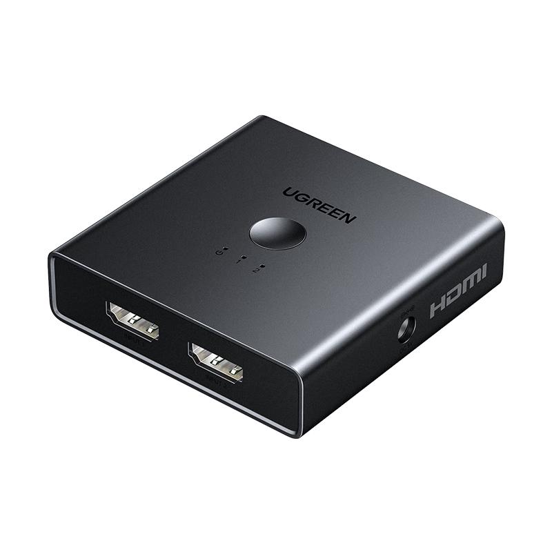 Ugreen HDMI 2.0 2 входа 2 выхода 4K@60Hz Разветвитель-Переключатель