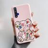 For Huawei Nova 5T Case Honor 20 YAL-L21 Cartoon Frog Cover Soft Silicone Phone Case For Huawei Nova 5T Nova5T Honor20 Fundas
